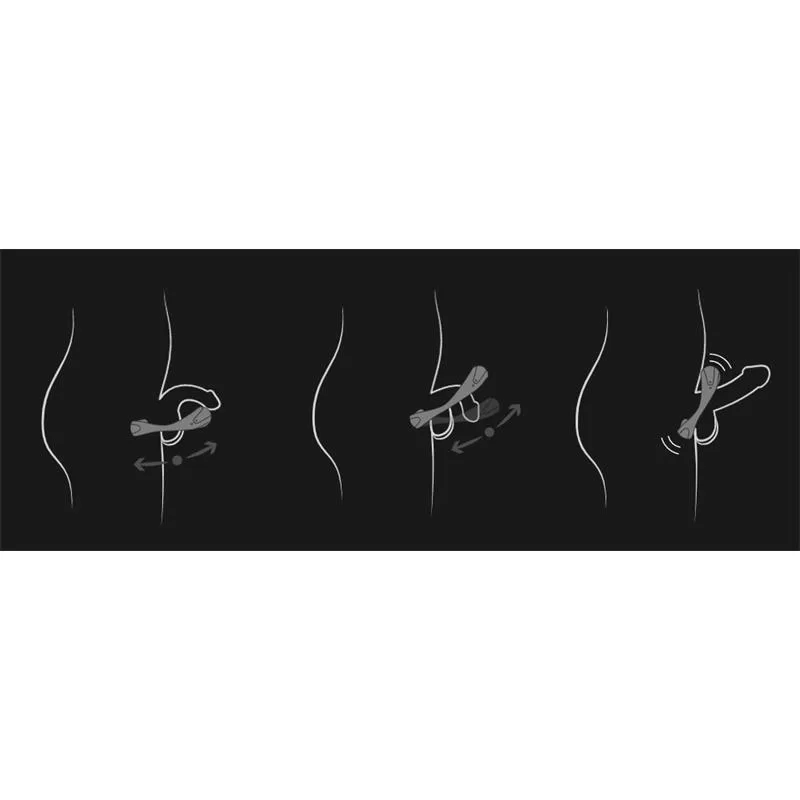 Atom Plus Virbrating Penis Ring and Perianal Stimulator Black HOT OCTOPUSS Atom Plus Virbrating Penis Ring and Perianal Stimulator Black HOT OCTOPUSS