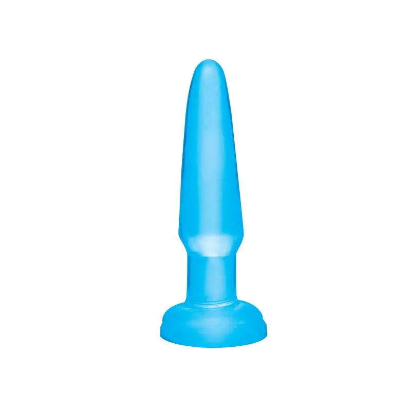 Basix Rubber Works Butt Plug Beginners - Colour Blue BASIX RUBBER WORKS Basix Rubber Works Butt Plug Beginners - Colour Blue BASIX RUBBER WORKS