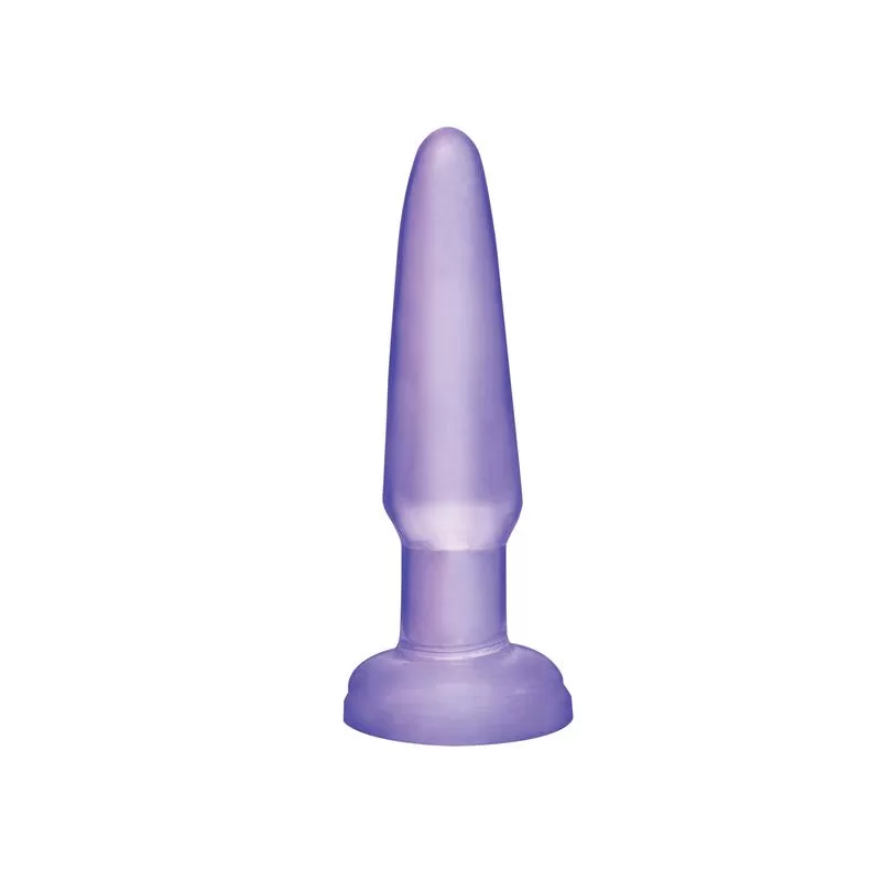 Basix Rubber Works Butt Plug Beginners - Colour Purple BASIX RUBBER WORKS Basix Rubber Works Butt Plug Beginners - Colour Purple BASIX RUBBER WORKS