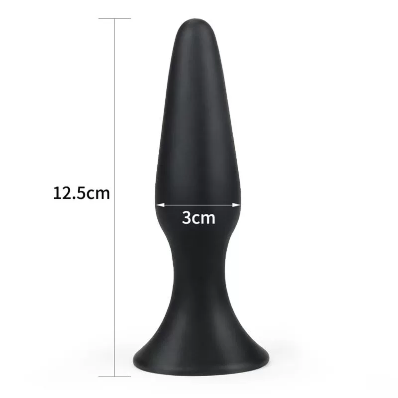 Butt Plug Lure Me Size L Black LOVETOY Butt Plug Lure Me Size L Black LOVETOY