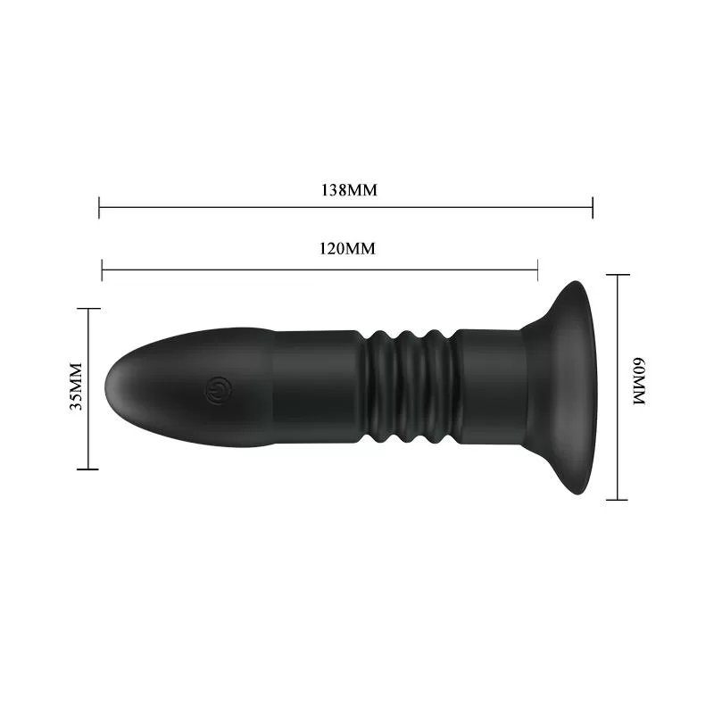 Butt Plug Magic Jinger Up and Down Movement PRETTYLOVE Butt Plug Magic Jinger Up and Down Movement PRETTYLOVE