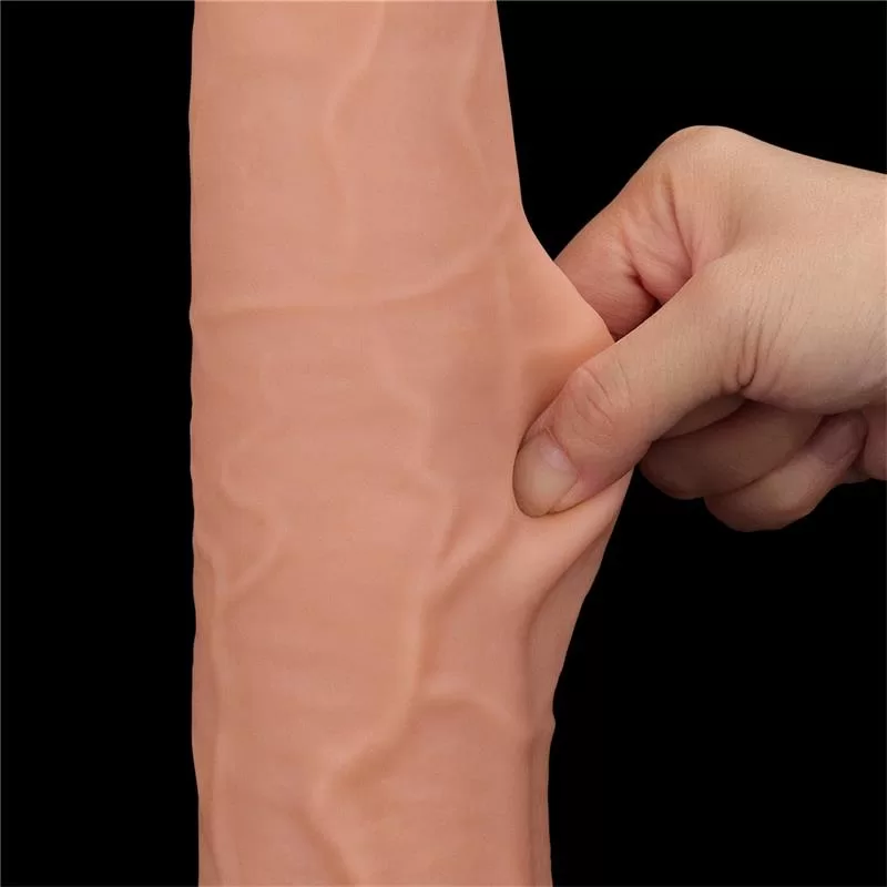 Dildo Dual Layer Sliding Skin 13.5 LOVETOY Dildo Dual Layer Sliding Skin 13.5 LOVETOY