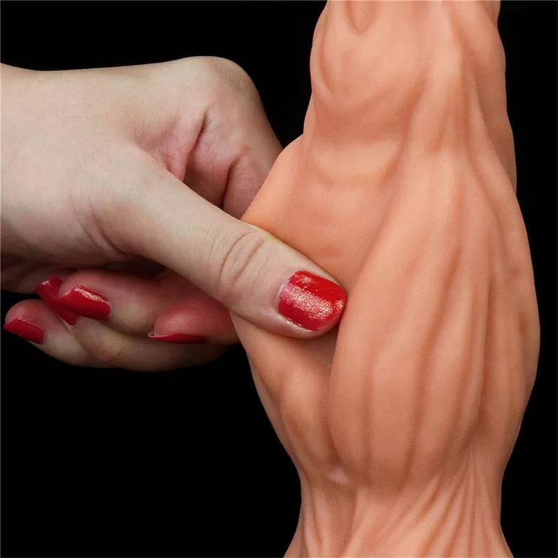 Dildo Nature 9.5 Dual Layer LOVETOY Dildo Nature 9.5 Dual Layer LOVETOY