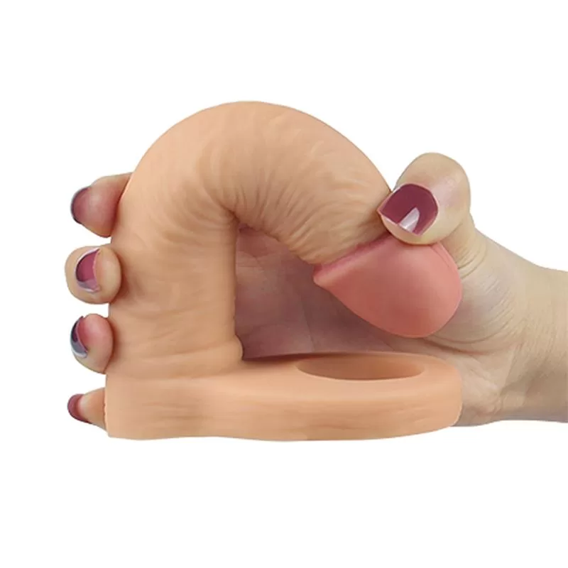 Dildo The Ultra Soft Double 5.8 Flesh LOVETOY Dildo The Ultra Soft Double 5.8 Flesh LOVETOY