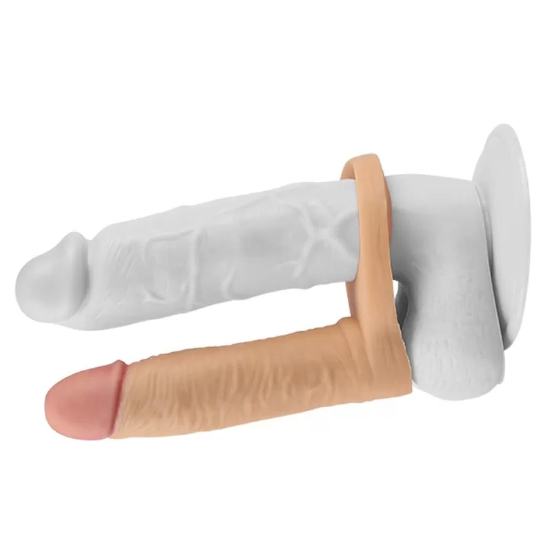 Dildo The Ultra Soft Double 5.8 Flesh LOVETOY Dildo The Ultra Soft Double 5.8 Flesh LOVETOY