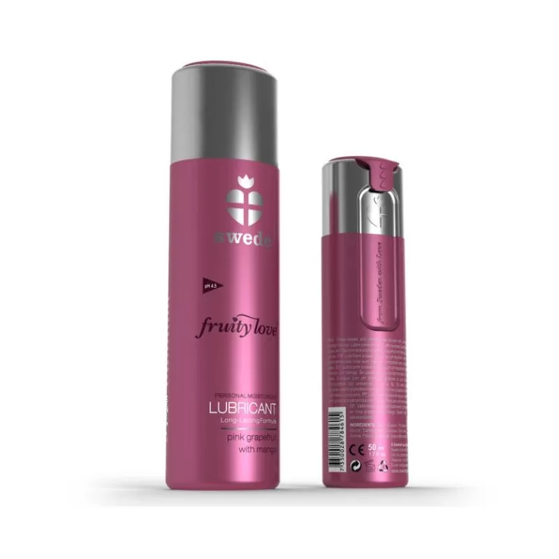 Fruity Love Lubricant Pink Grapefruit with Mango 150 ml SWEDE Fruity Love Lubricant Pink Grapefruit with Mango 150 ml SWEDE