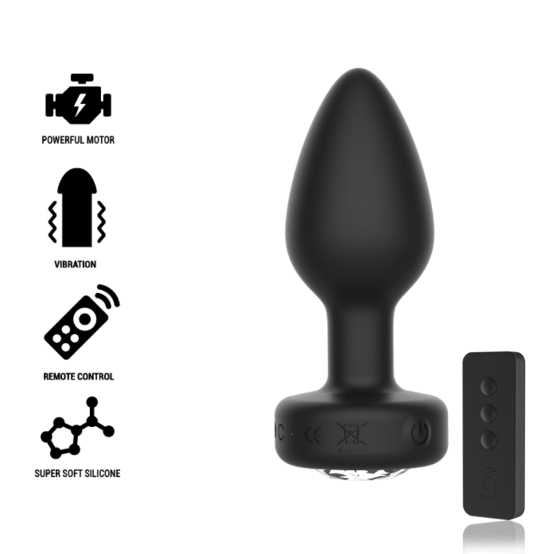 IBIZA - VIBRATEUR PLUG ANAL T?L?COMMAND? TAILLE L IBIZA - VIBRATEUR PLUG ANAL T?L?COMMAND? TAILLE L