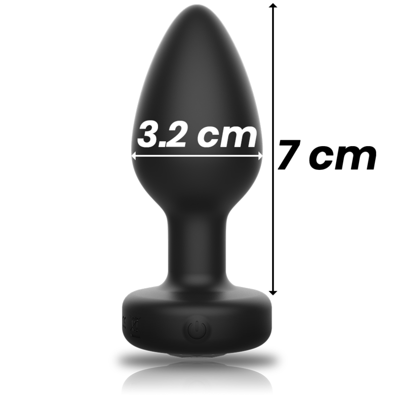 IBIZA - VIBRATEUR PLUG ANAL T?L?COMMAND? TAILLE M IBIZA - VIBRATEUR PLUG ANAL T?L?COMMAND? TAILLE M