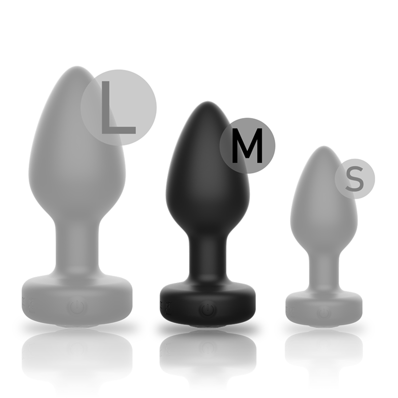 IBIZA - VIBRATEUR PLUG ANAL T?L?COMMAND? TAILLE M IBIZA - VIBRATEUR PLUG ANAL T?L?COMMAND? TAILLE M