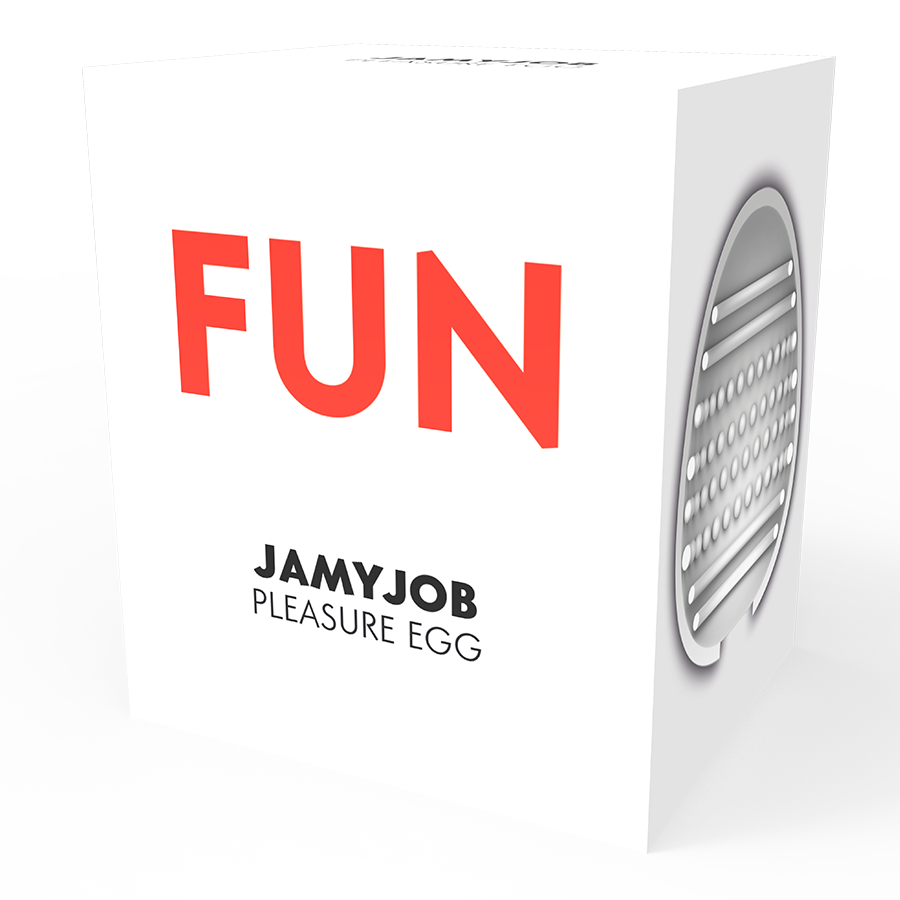 JAMYJOB EGG MASTURBATOR RED EDITION DISCRETT JAMYJOB EGG MASTURBATOR RED EDITION DISCRETT