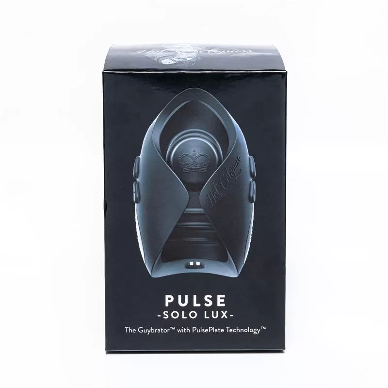 Male Masturbator Pulse Solo Lux Black HOT OCTOPUSS Male Masturbator Pulse Solo Lux Black HOT OCTOPUSS