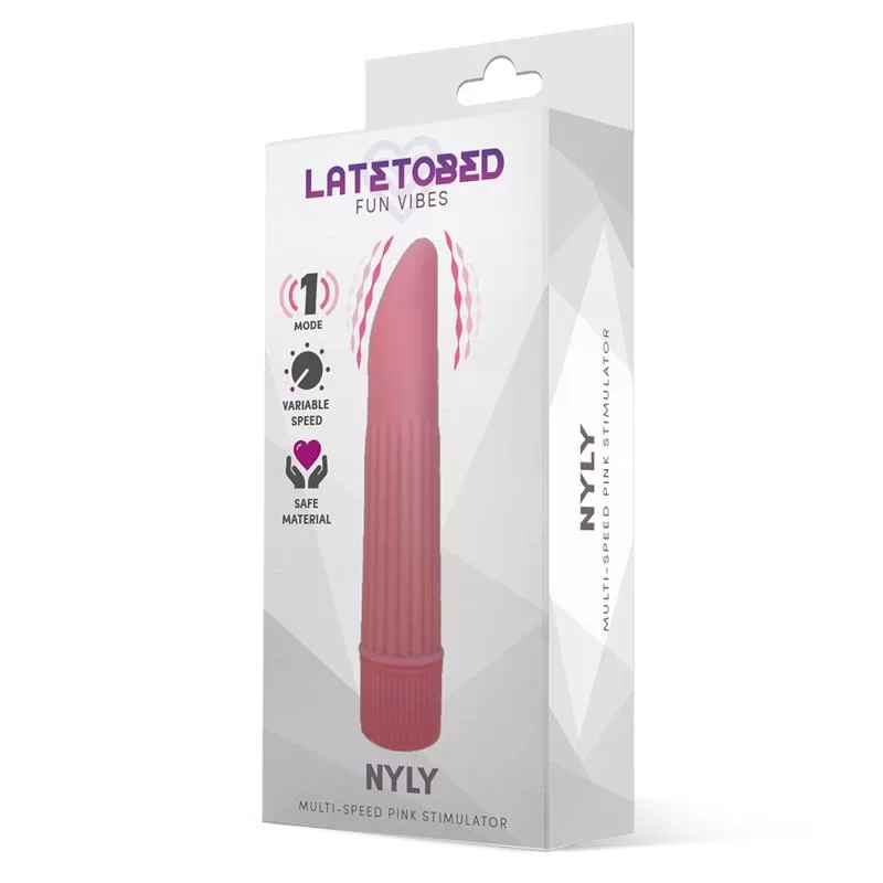 Nyly Multi-Speed Stimulator Pink LATETOBED Nyly Multi-Speed Stimulator Pink LATETOBED