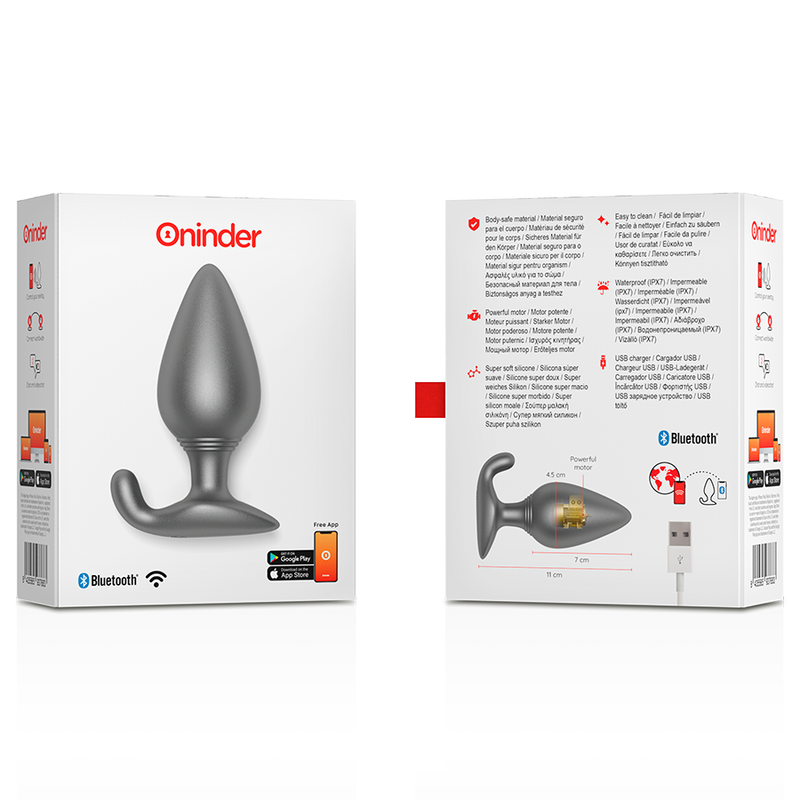 ONINDER - PLUG ANAL VIBRANT RIO NOIR - APPLICATION GRATUITE ONINDER - PLUG ANAL VIBRANT RIO NOIR - APPLICATION GRATUITE