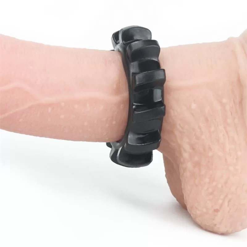 Penis Ring Power Plus Black LOVETOY Penis Ring Power Plus Black LOVETOY