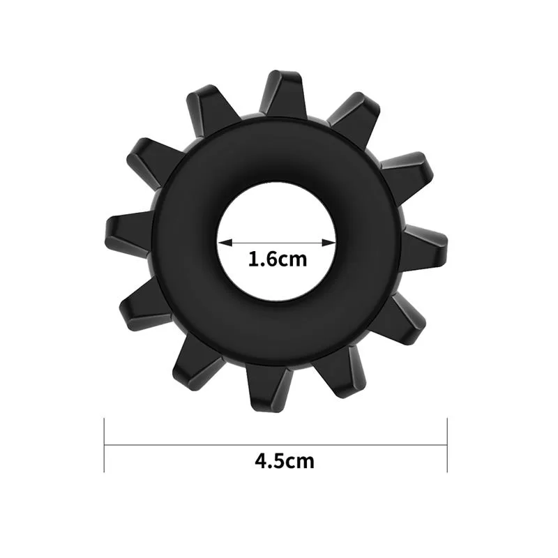 Penis Ring Power Plus Black LOVETOY Penis Ring Power Plus Black LOVETOY