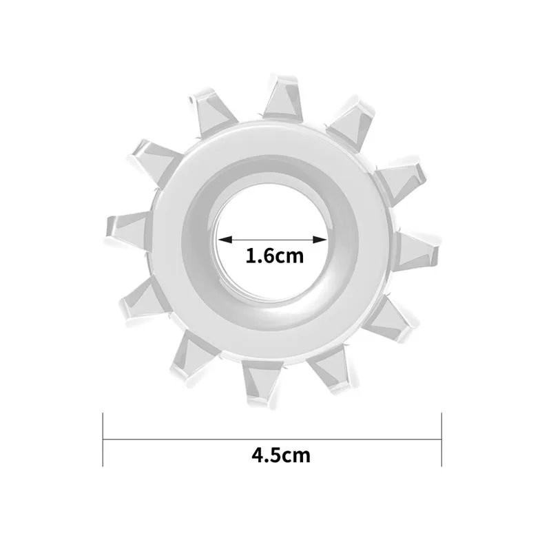 Penis Ring Power Plus Clear LOVETOY Penis Ring Power Plus Clear LOVETOY