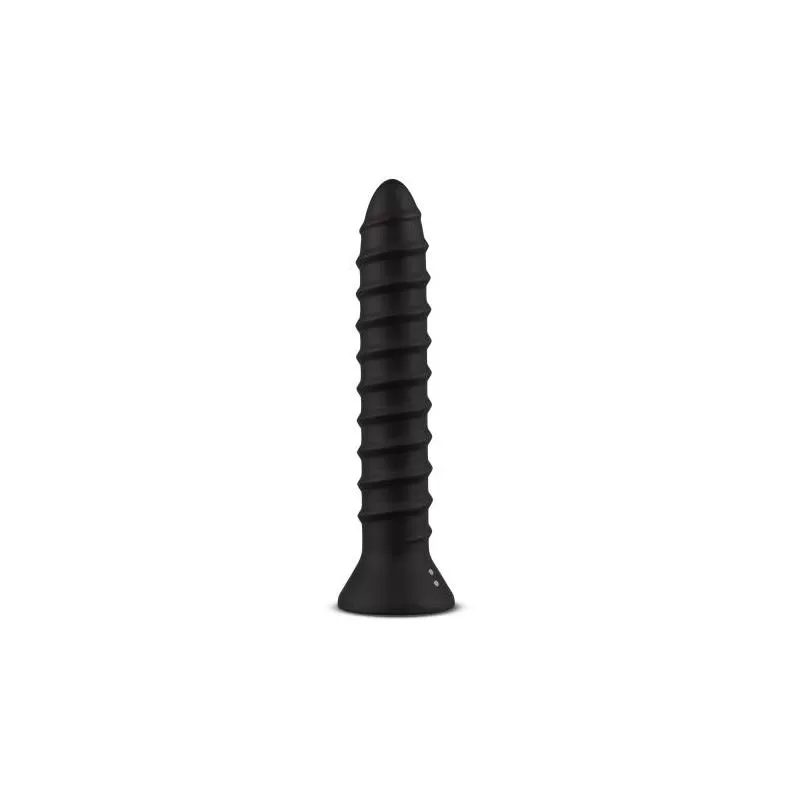 Screwed Butt Plug with Vibration Large EASYTOYS Screwed Butt Plug with Vibration Large EASYTOYS