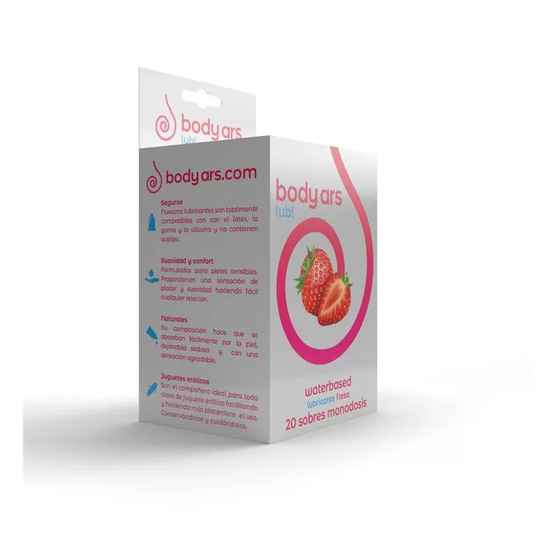 Single-dose Water-Based Lubricant Gel Acid Strawberry 20 x 4 ml BODY ARS Single-dose Water-Based Lubricant Gel Acid Strawberry 20 x 4 ml BODY ARS