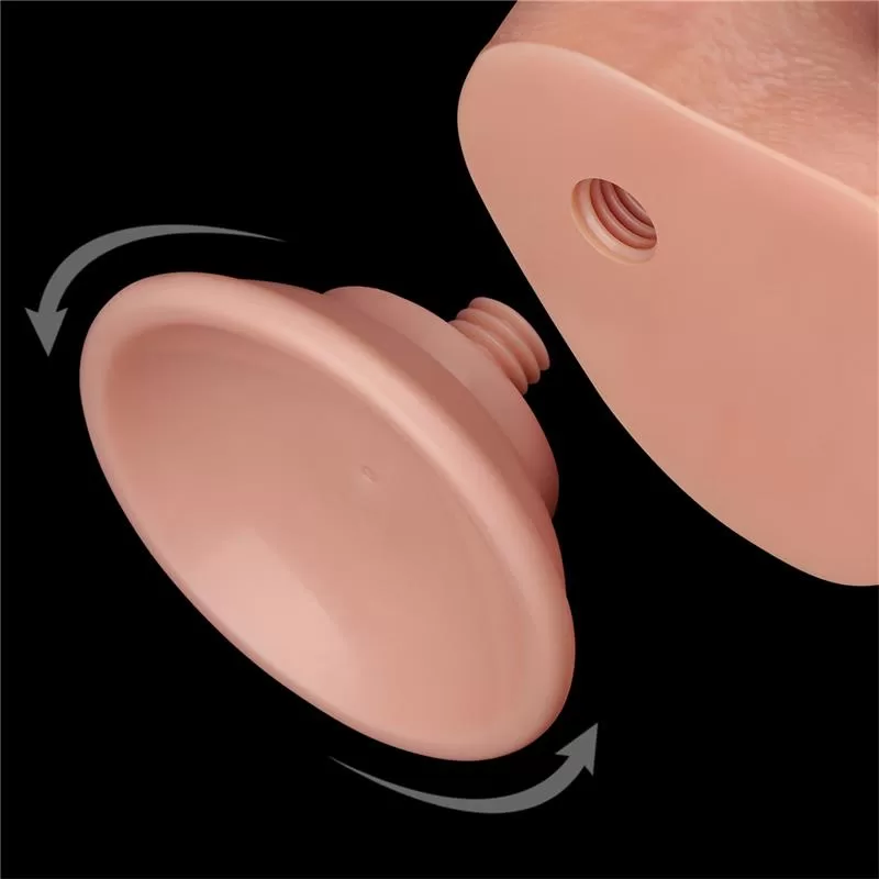 Sliding Skin Dual Layer Dildo 8.5 LOVETOY Sliding Skin Dual Layer Dildo 8.5 LOVETOY