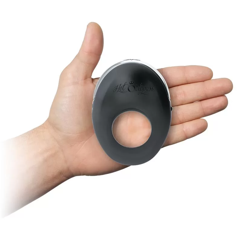 Vibrating Penis Ring Atom Black HOT OCTOPUSS Vibrating Penis Ring Atom Black HOT OCTOPUSS