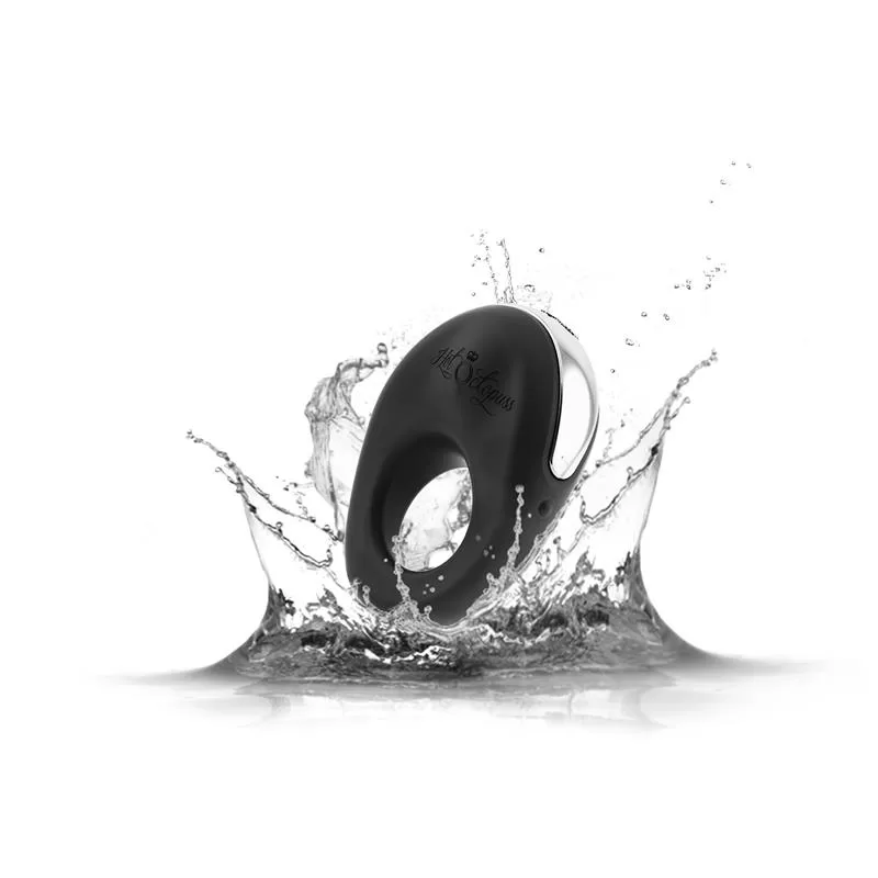 Vibrating Penis Ring Atom Black HOT OCTOPUSS Vibrating Penis Ring Atom Black HOT OCTOPUSS