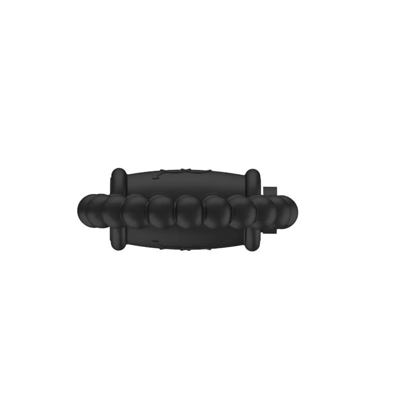 Vibrating Penis Ring Black A-GUSTO Vibrating Penis Ring Black A-GUSTO