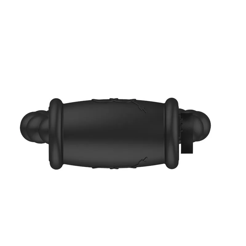 Vibrating Penis Ring Black A-GUSTO Vibrating Penis Ring Black A-GUSTO