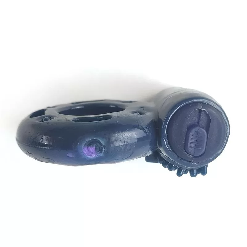 Vibrating Penis Ring Blue A-GUSTO Vibrating Penis Ring Blue A-GUSTO