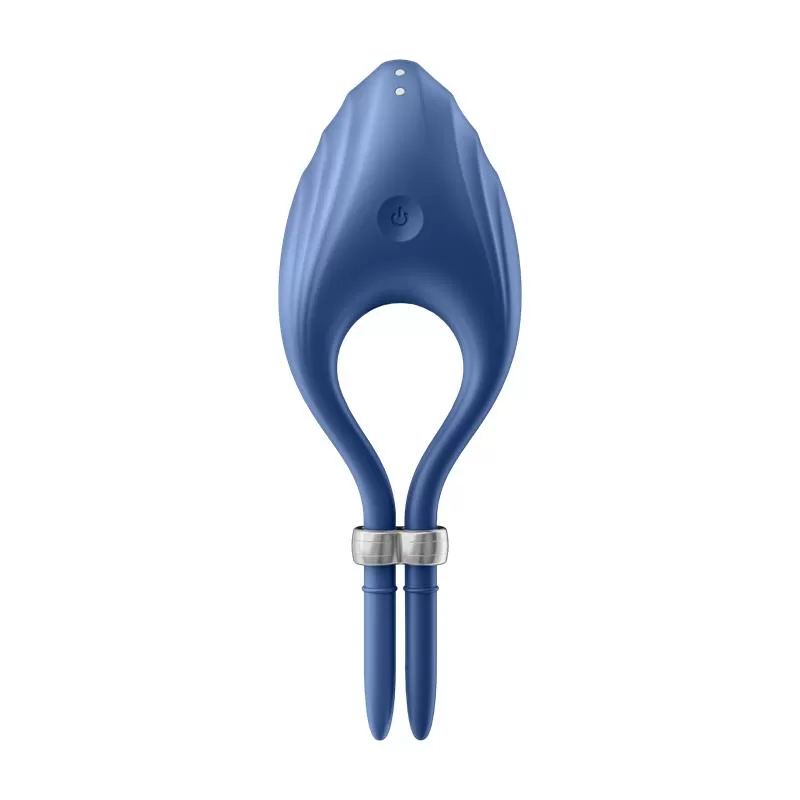 Vibrating Penis Ring Duelist Blue SATISFYER Vibrating Penis Ring Duelist Blue SATISFYER