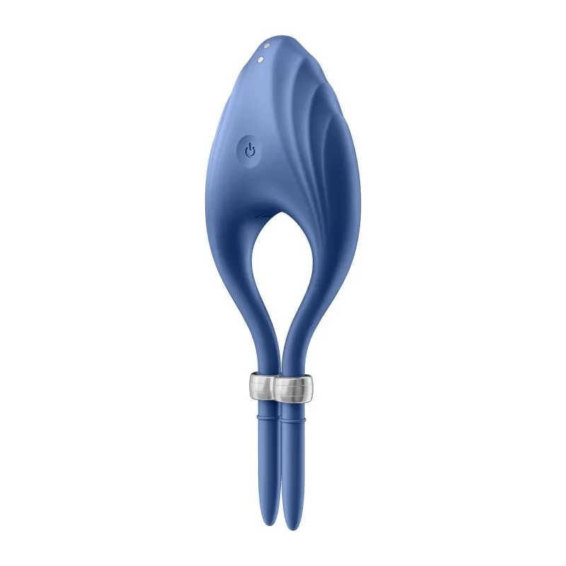 Vibrating Penis Ring Duelist Blue SATISFYER Vibrating Penis Ring Duelist Blue SATISFYER