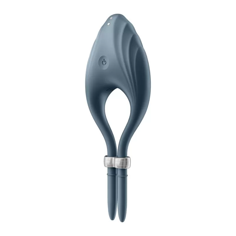 Vibrating Penis Ring Duelist Dark Blue SATISFYER Vibrating Penis Ring Duelist Dark Blue SATISFYER