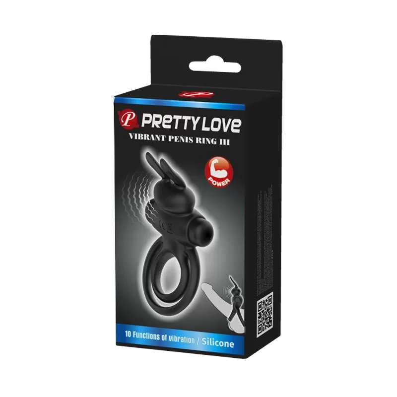Vibrating Ring Vibrant Penis Ring III PRETTYLOVE Vibrating Ring Vibrant Penis Ring III PRETTYLOVE